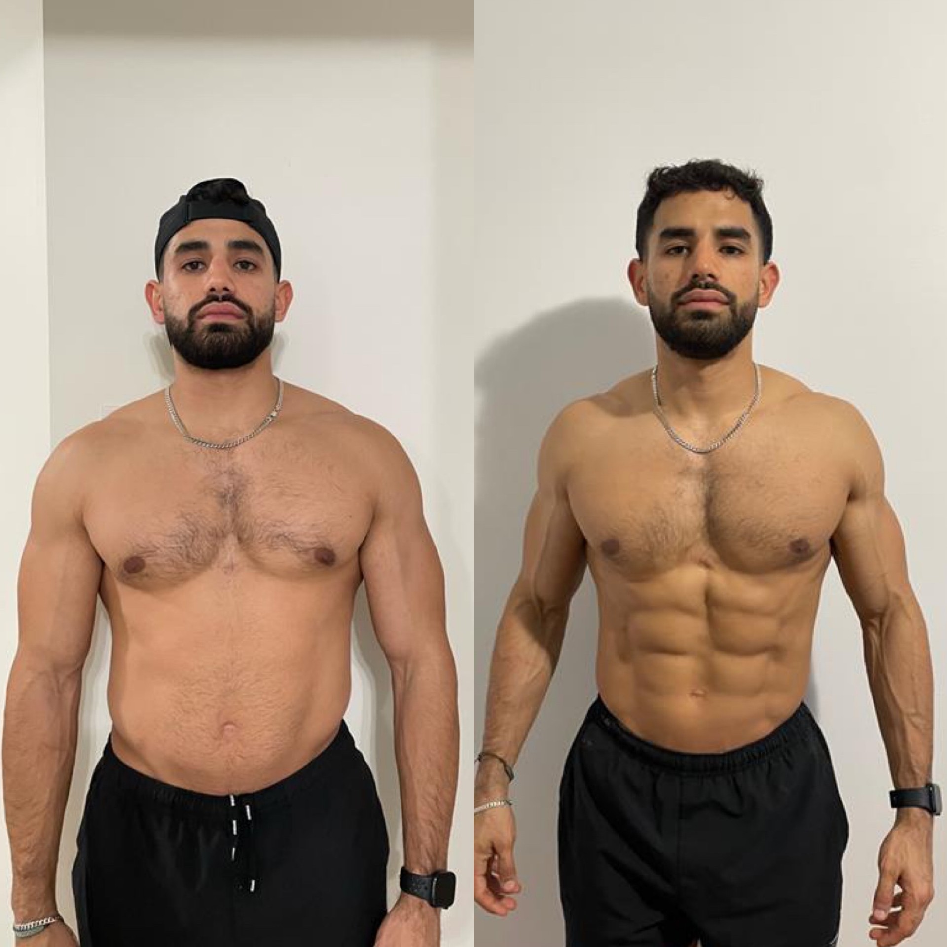 Juan T. transformation — before and after